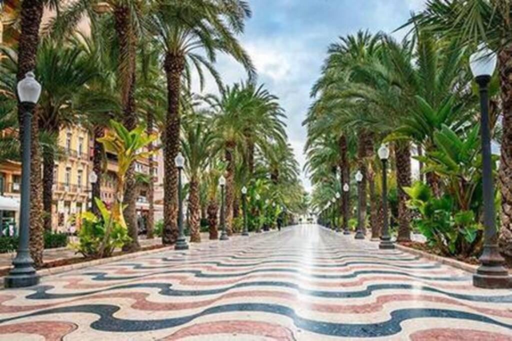 Apartamento Boutique céntrico a 5 min playa  Alicante Esterno foto
